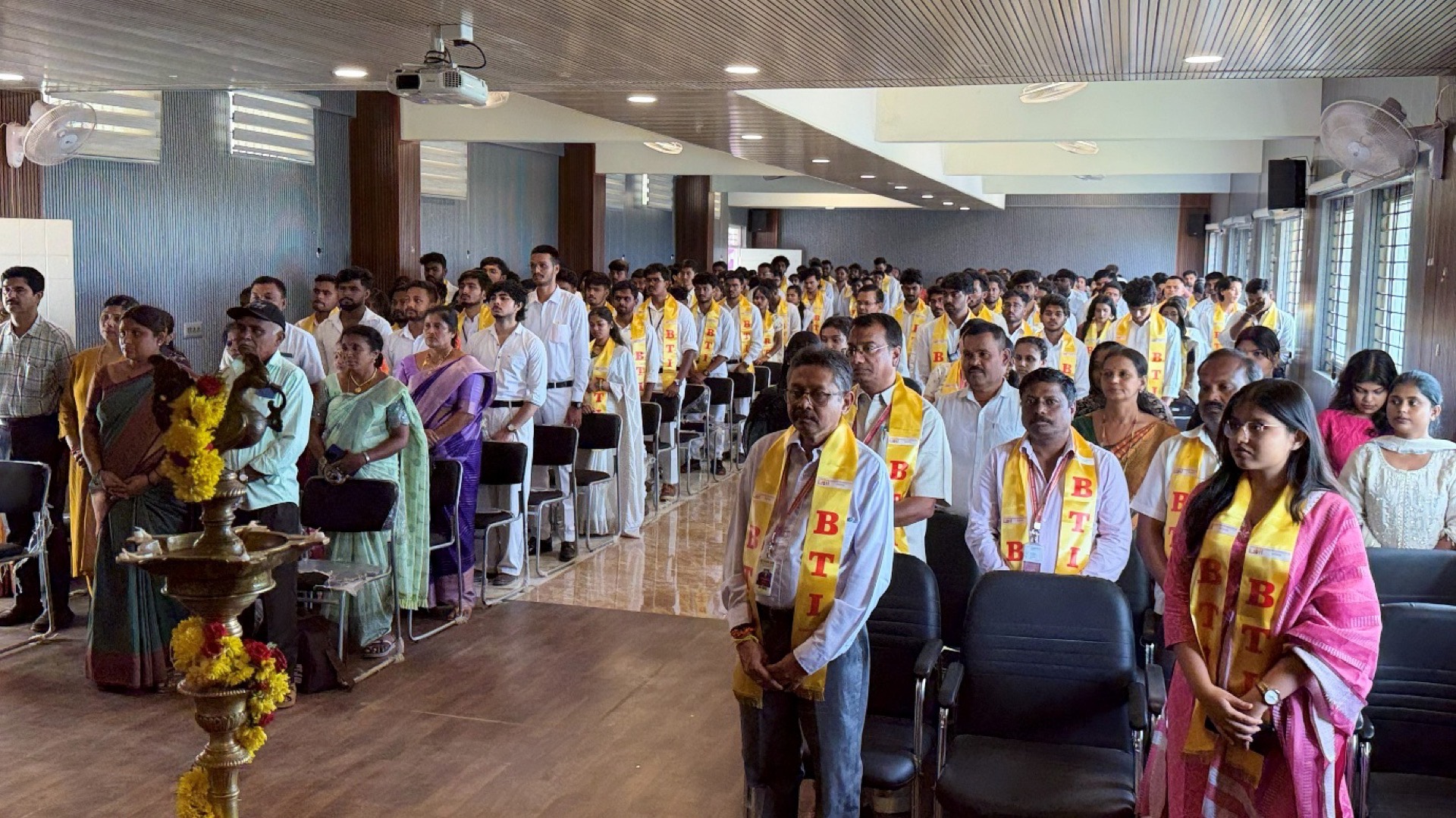 Campus placement drive at BTI