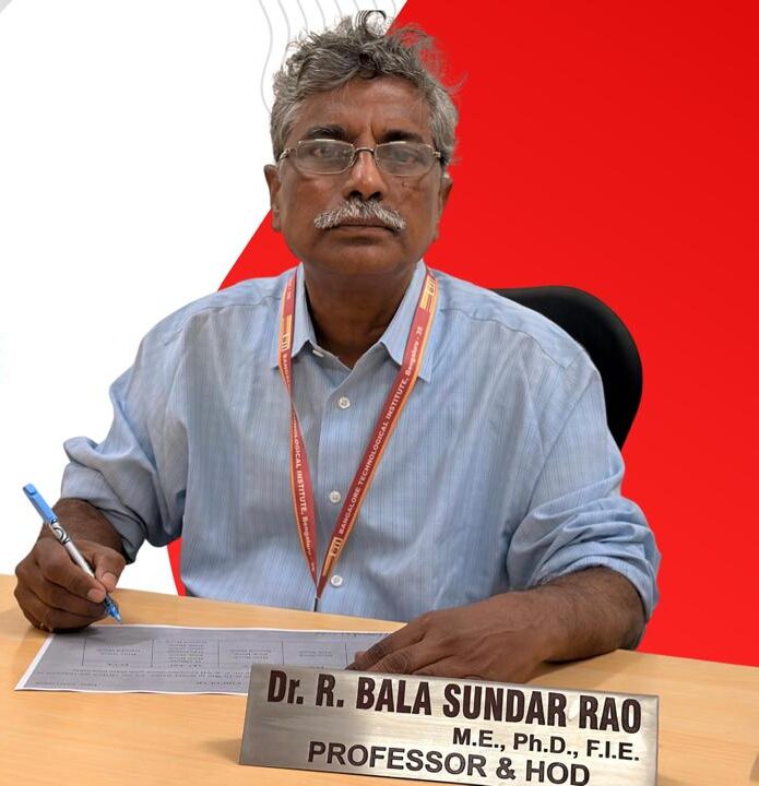 Dr. R. Bala Sundar Rao